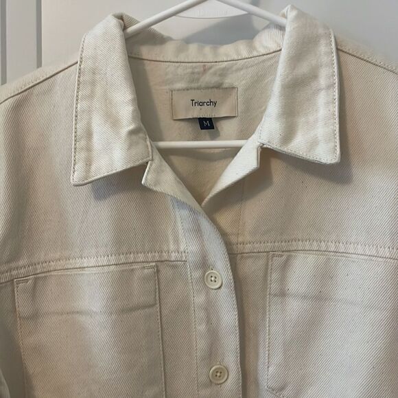 Triarchy Safari Jumpsuit in Off White - Picture 7 of 8